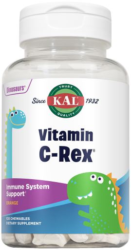 Vitamin C Rex 100 Kaubare Dinosaurier