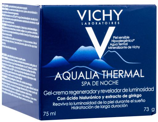Aqualia Thermal Spa Night Gel Cream Anti-Müdigkeit 75 ml