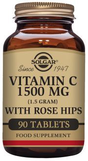 Vitamin C mit Hagebutten 1500 mg