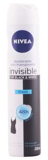Black &amp; White Invisible Fresh Deodorant 200 ml