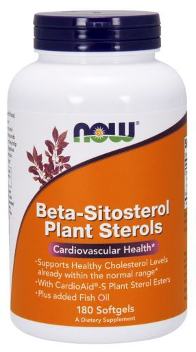 Beta-Sitosterol-Pflanzensterole 180 Weichkapseln
