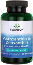 Astaxanthin &amp; Zeaxanthin 60 Weichkapseln