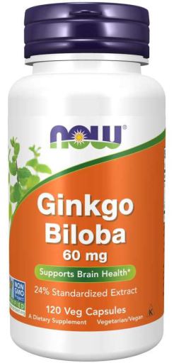 Ginkgo Biloba 60 mg Veggie-Kapseln