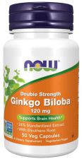 Ginkgo Biloba Doppelte Stärke 120 mg Veggie-Kapseln