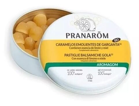 Aromaforce Emollient Bonbons Honig Zitrone Bio 45 gr