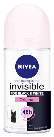 Black &amp; White Invisible Deodorant Roll-On 50 ml