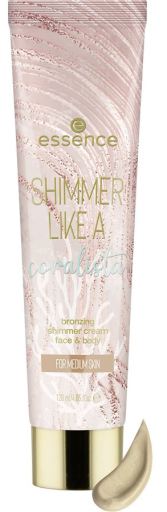Shimmer Like A Coralista Illuminating Tanning Cream Gesicht und Körper 120 ml