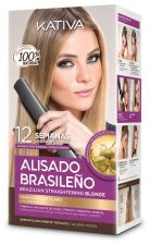 Brasilianisches Glättungsset für blondes Haar