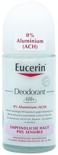 48-Stunden-Deodorant-Rolle ohne Aluminium für empfindliche Haut, 50 ml