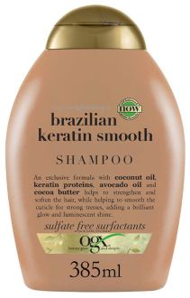 Brasilianisches Keratin-Haarshampoo Ogx 385 ml