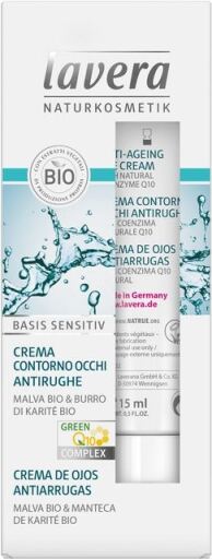 Basis Sensitiv Anti-Aging Augenkonturcreme Q10 15 ml