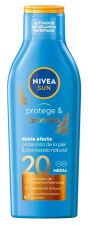 Sun Protects &amp; Tans Solarmilch 200 ml