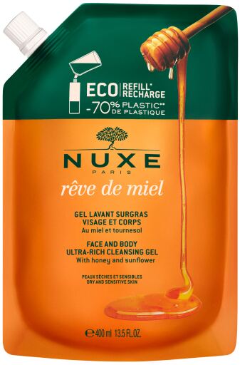 Rêve de Miel Eco-Recharge Reinigungsgel Gesicht und Körper 400 ml